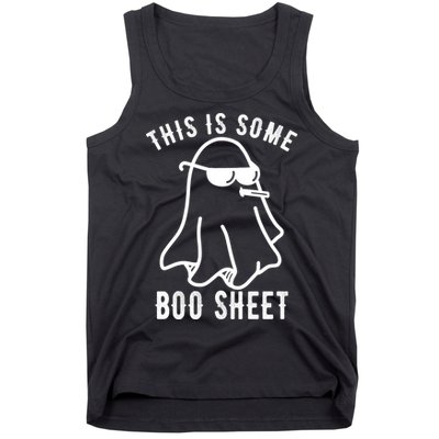 This Is Some Boo Sheet Funny Ghost Tank Top
