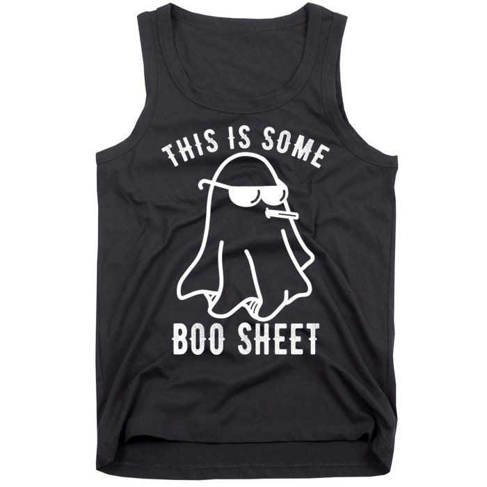 This Is Some Boo Sheet Funny Ghost Tank Top