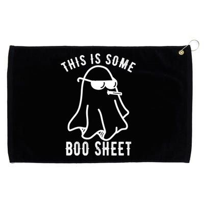 This Is Some Boo Sheet Funny Ghost Grommeted Golf Towel