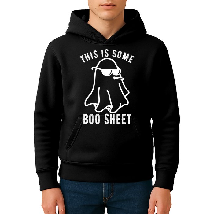This Is Some Boo Sheet Funny Ghost Kids Hoodie