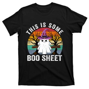 This Is Some Boo Sheet Ghost Halloween Costume T-Shirt