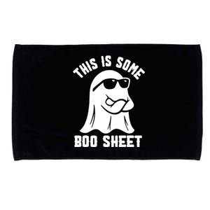 This Is Some Boo Sheet Ghost Retro Halloween Costume Microfiber Hand Towel