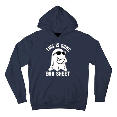 This Is Some Boo Sheet Ghost Retro Halloween Costume Hoodie