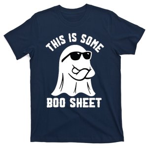 This Is Some Boo Sheet Ghost Retro Halloween Costume T-Shirt