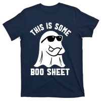 This Is Some Boo Sheet Ghost Retro Halloween Costume T-Shirt