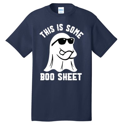 This Is Some Boo Sheet Ghost Retro Halloween Costume Tall T-Shirt