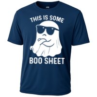 This Is Some Boo Sheet Ghost Halloween Costume Cooling Performance Crew T-Shirt
