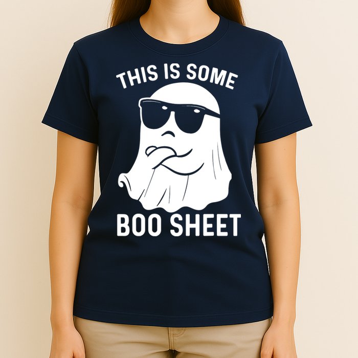 This Is Some Boo Sheet Ghost Halloween Costume T-Shirt