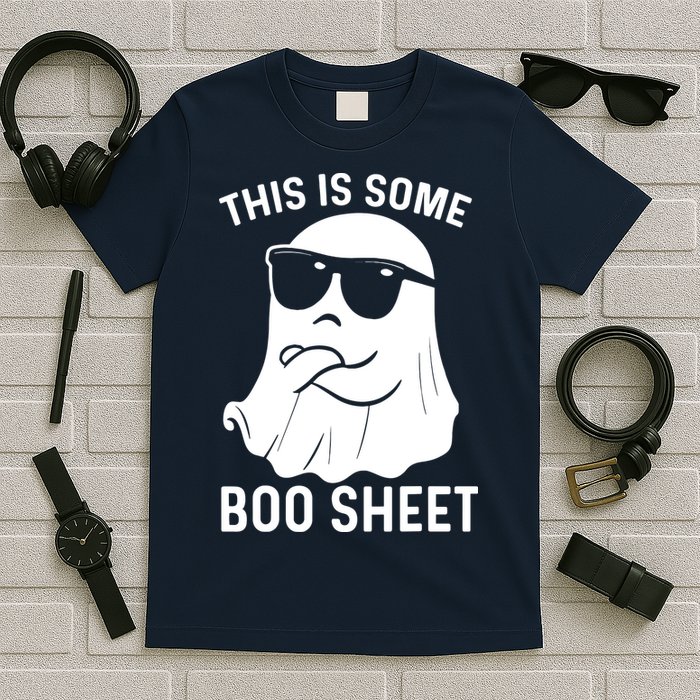 This Is Some Boo Sheet Ghost Halloween Costume T-Shirt