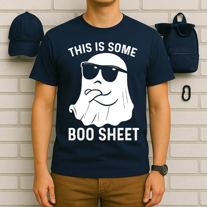 This Is Some Boo Sheet Ghost Halloween Costume T-Shirt