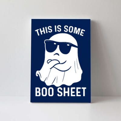 This Is Some Boo Sheet Ghost Halloween Costume Canvas