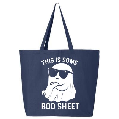 This Is Some Boo Sheet Ghost Halloween Costume 25L Jumbo Tote