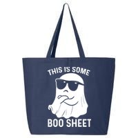 This Is Some Boo Sheet Ghost Halloween Costume 25L Jumbo Tote