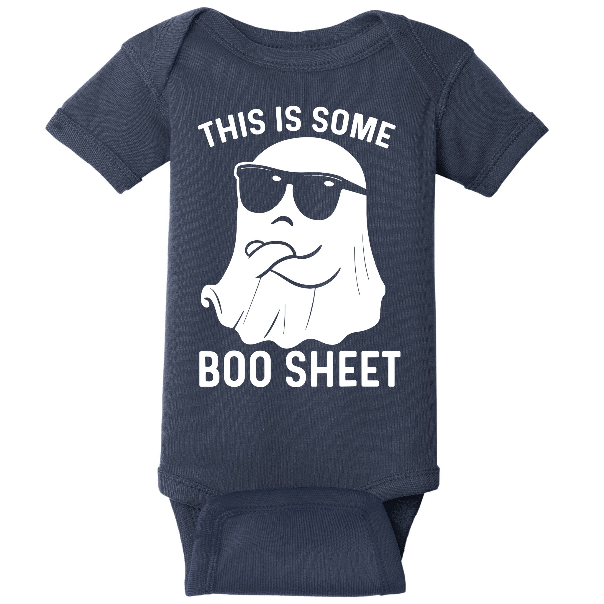 This Is Some Boo Sheet Ghost Halloween Costume Baby Bodysuit