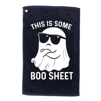 This Is Some Boo Sheet Ghost Halloween Costume Golf Towel
