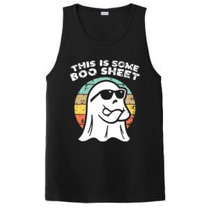 This Is Some Boo Sheet Ghost Sunglasses Halloween PosiCharge Competitor Tank