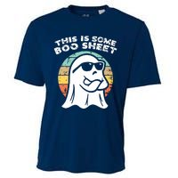 This Is Some Boo Sheet Ghost Sunglasses Halloween Cooling Performance Crew T-Shirt