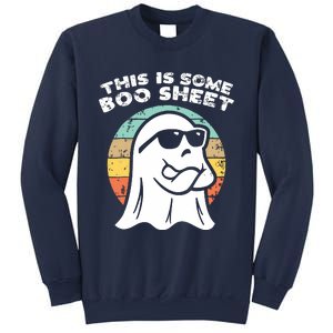 This Is Some Boo Sheet Ghost Sunglasses Halloween Sweatshirt