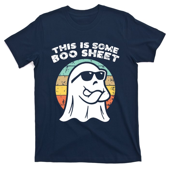 This Is Some Boo Sheet Ghost Sunglasses Halloween T-Shirt