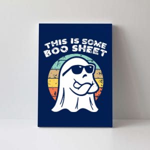 This Is Some Boo Sheet Ghost Sunglasses Halloween Canvas