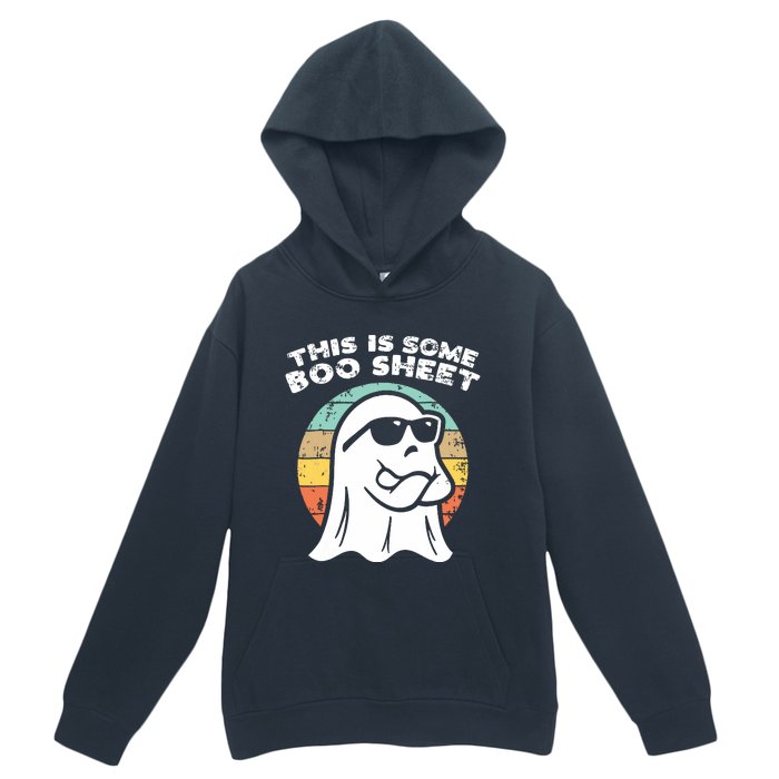 This Is Some Boo Sheet Ghost Sunglasses Halloween Urban Pullover Hoodie