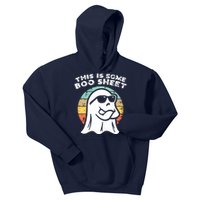 This Is Some Boo Sheet Ghost Sunglasses Halloween Kids Hoodie