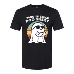 This Is Some Boo Sheet Ghost Sunglasses Halloween Softstyle CVC T-Shirt