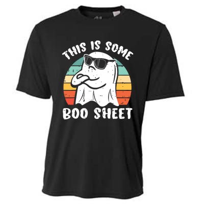 This Is Some Boo Sheet Halloween Ghost Funny Gift Cooling Performance Crew T-Shirt