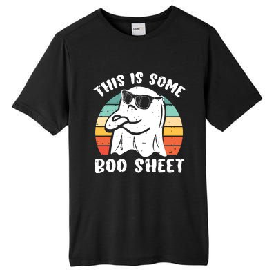 This Is Some Boo Sheet Halloween Ghost Funny Gift Tall Fusion ChromaSoft Performance T-Shirt