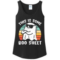 This Is Some Boo Sheet Halloween Ghost Funny Gift Ladies Essential Tank