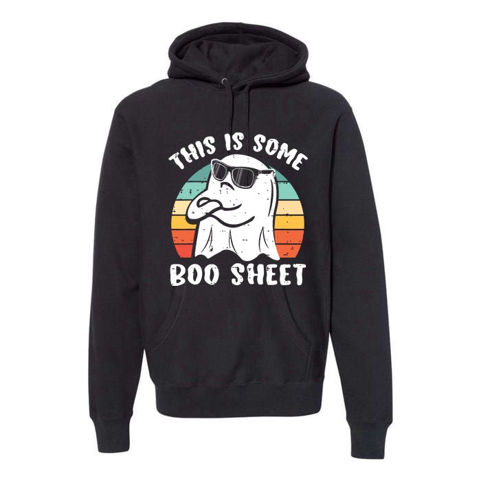 This Is Some Boo Sheet Halloween Ghost Funny Gift Premium Hoodie