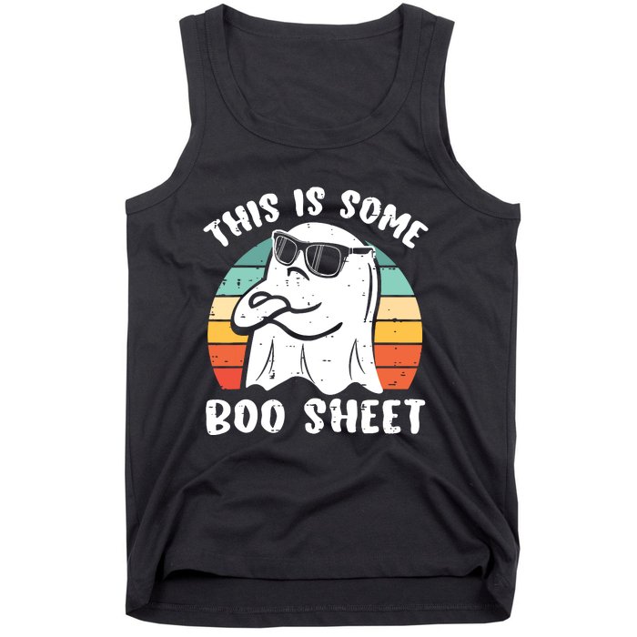 This Is Some Boo Sheet Halloween Ghost Funny Gift Tank Top