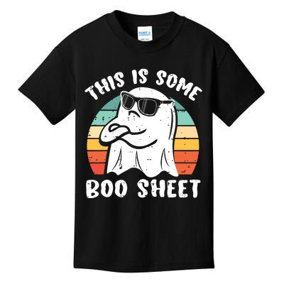 This Is Some Boo Sheet Halloween Ghost Funny Gift Kids T-Shirt