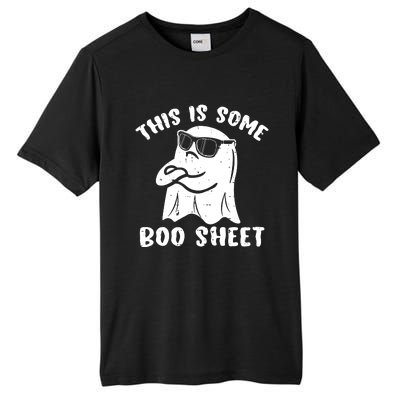 This Is Some Boo Sheet Halloween Ghost Funny Gift Tall Fusion ChromaSoft Performance T-Shirt