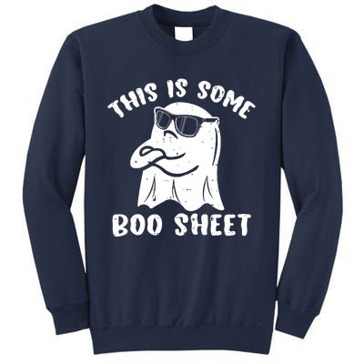 This Is Some Boo Sheet Halloween Ghost Funny Gift Sweatshirt