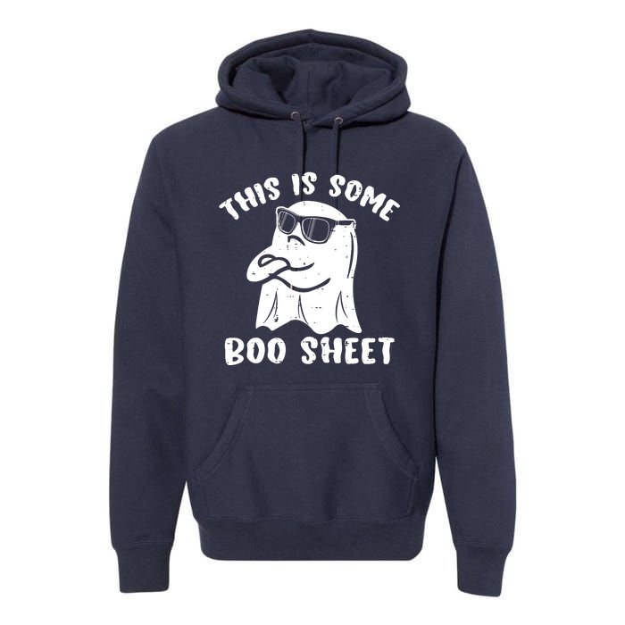 This Is Some Boo Sheet Halloween Ghost Funny Gift Premium Hoodie