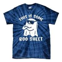 This Is Some Boo Sheet Halloween Ghost Funny Gift Tie-Dye T-Shirt