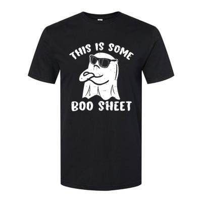 This Is Some Boo Sheet Halloween Ghost Funny Gift Softstyle CVC T-Shirt