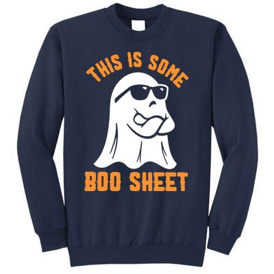 This Is Some Boo Sheet Halloween Ghost Funny Gift Sweatshirt