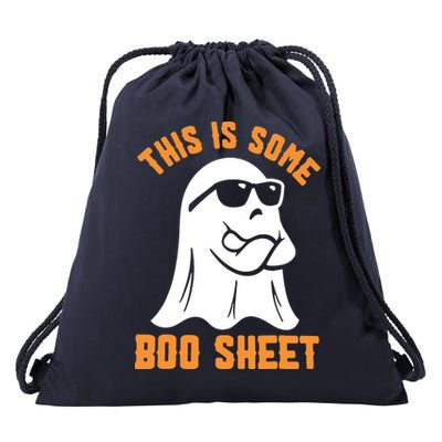 This Is Some Boo Sheet Halloween Ghost Funny Gift Drawstring Bag