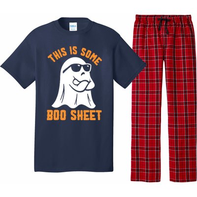 This Is Some Boo Sheet Halloween Ghost Funny Gift Pajama Set