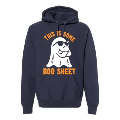 This Is Some Boo Sheet Halloween Ghost Funny Gift Premium Hoodie