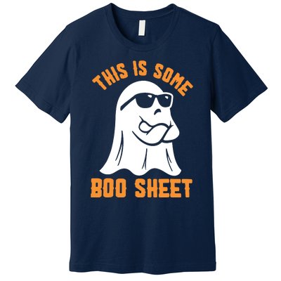 This Is Some Boo Sheet Halloween Ghost Funny Gift Premium T-Shirt