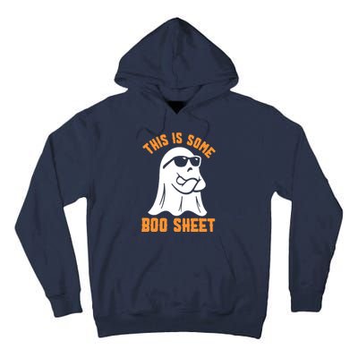 This Is Some Boo Sheet Halloween Ghost Funny Gift Tall Hoodie