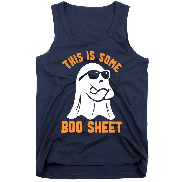 This Is Some Boo Sheet Halloween Ghost Funny Gift Tank Top