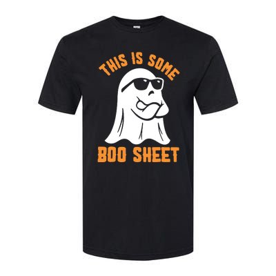 This Is Some Boo Sheet Halloween Ghost Funny Gift Softstyle CVC T-Shirt