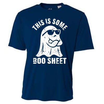 This Is Some Boo Sheet Halloween Ghost Funny Gift Cooling Performance Crew T-Shirt