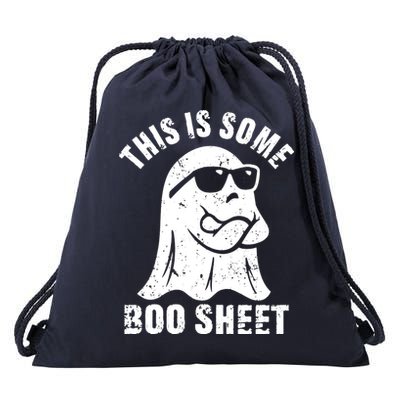This Is Some Boo Sheet Halloween Ghost Funny Gift Drawstring Bag