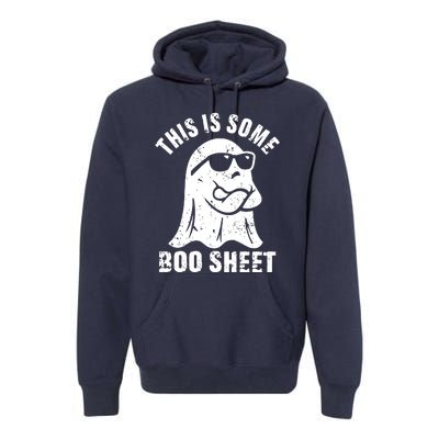 This Is Some Boo Sheet Halloween Ghost Funny Gift Premium Hoodie