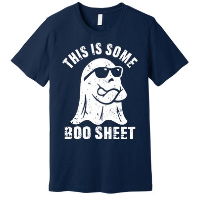 This Is Some Boo Sheet Halloween Ghost Funny Gift Premium T-Shirt